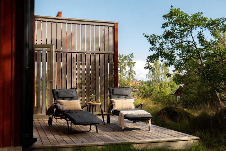 Hotellrum med privat terrass