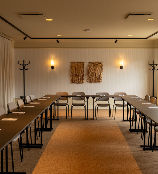 Konferensrum på Värmdö, i ljusa färger