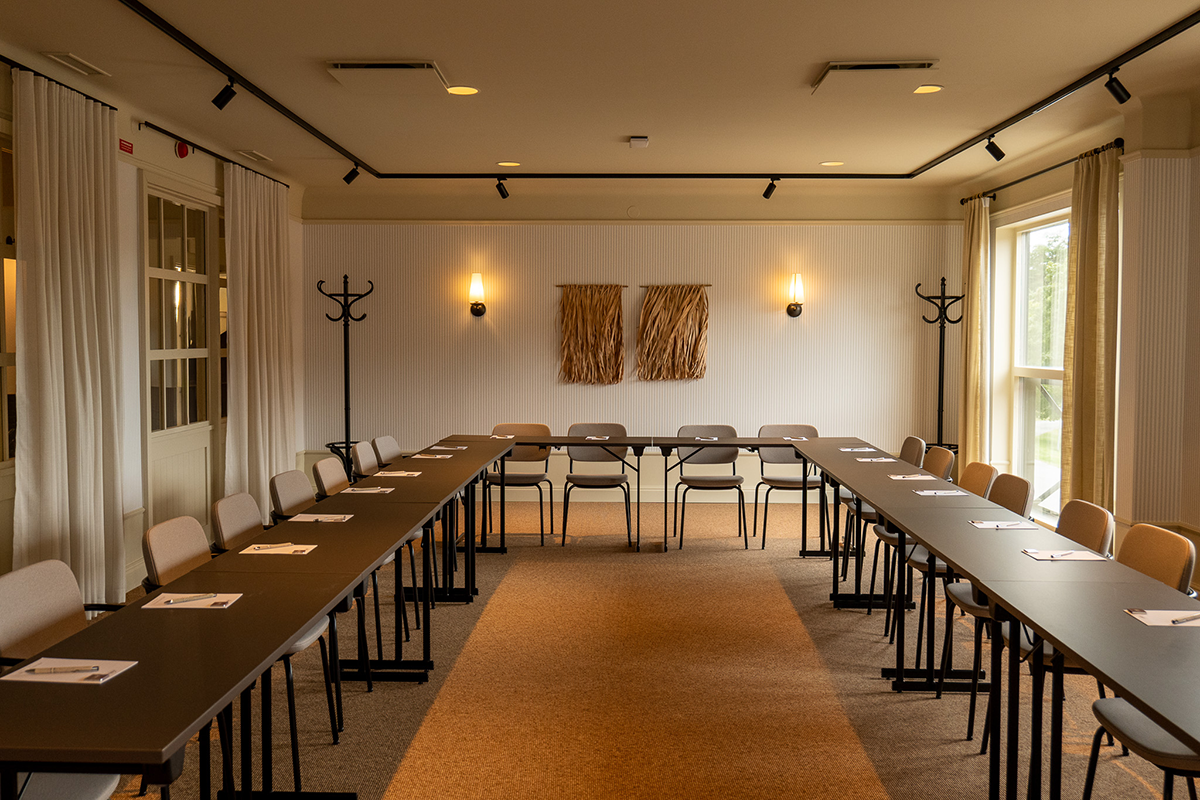 Konferensrum på Värmdö, i ljusa färger