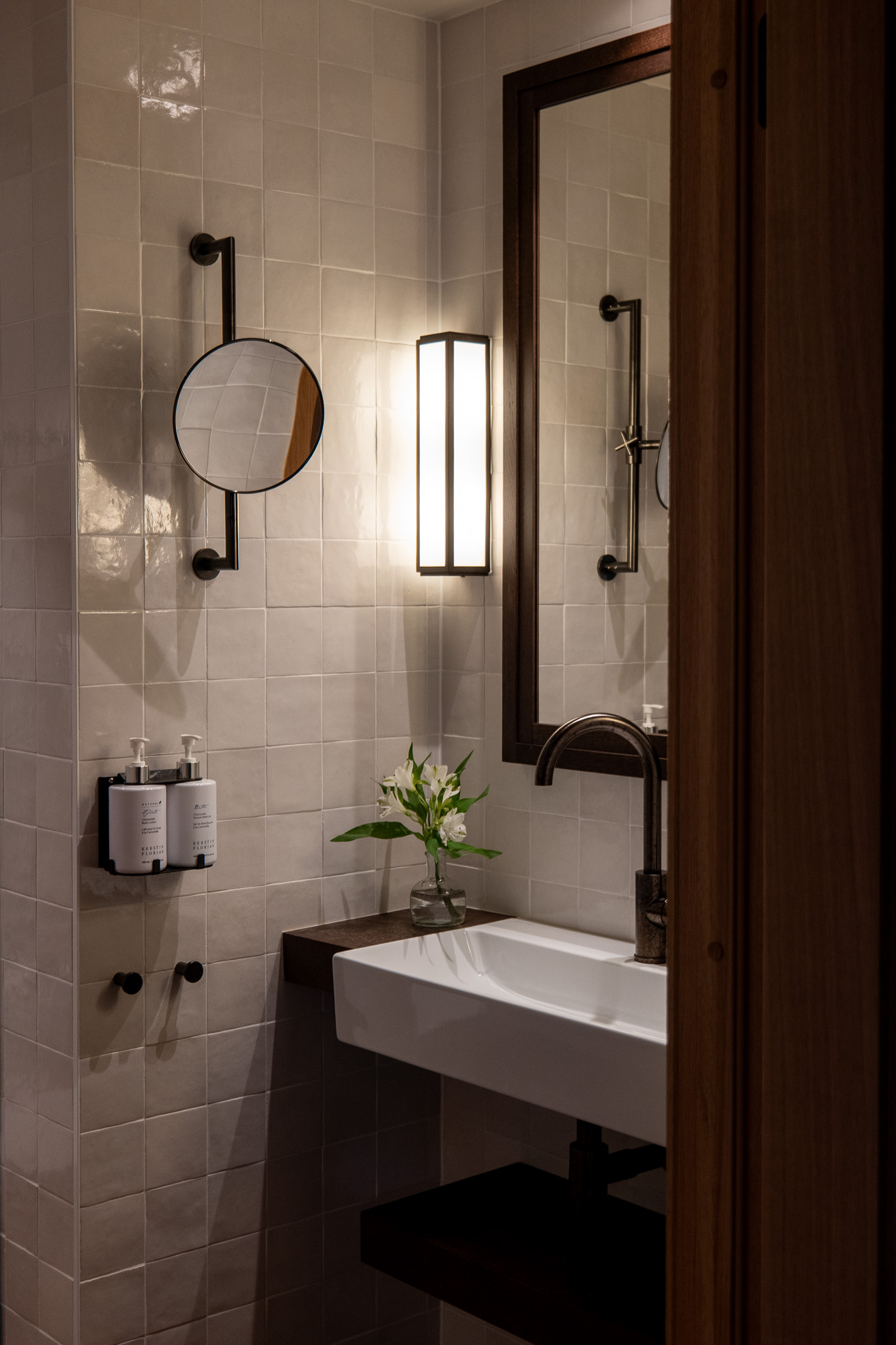 Badrum på hotellrum