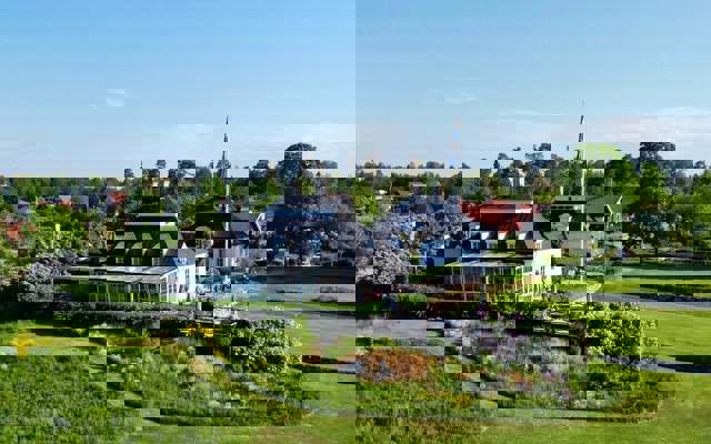 Golfklubb på Fågelbro på Värmdö