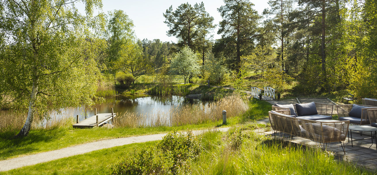 Vacker utomhusmiljö med natur
