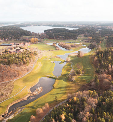 Grönskande omgivningar på Värmdö