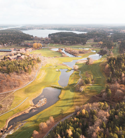 Grönskande omgivningar på Värmdö